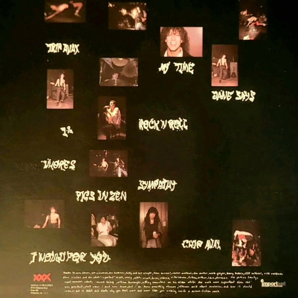 Janes Addiction - Self-Titled Promo Clear Vinyl LP - Limited Edition 200 - NIOP! - Picture 2 of 5